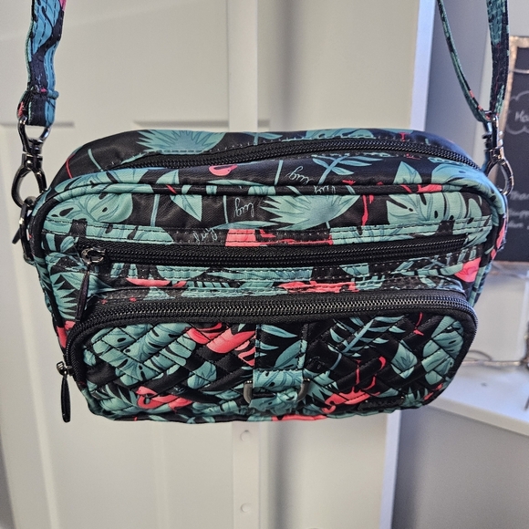 Lug Carousel Floral Crossbody Bag - Picture 8 of 9